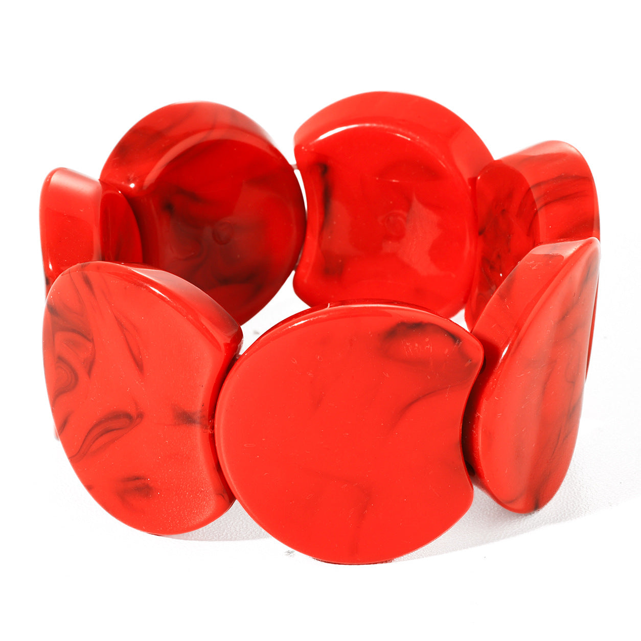 Irregular-shaped Resin Bracelet For Women