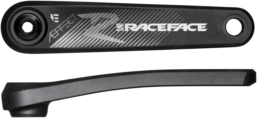 RaceFace Aeffect-R Ebike Crank Arm Set - 165mm For Bosch Gen 4 Gen 5 Drive System 7050 Aluminum BLK