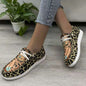 New creative muti-colored different fun patterned Canvas Shoes for Women