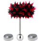 Red-Black THRASHER LIX Vibrating Tongue Ring