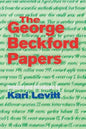 The George Beckford Papers - Paperback