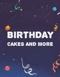 Birthday Cakes And More: Stress Relieving Designs To Color For Kids And Adults, Coloring Pages With Birthday-Themed Illustrations - Paperback