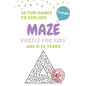 Maze Puzzle for Kids Age 8-12 years, 50 Fun Triangle Maze to Explore: Activity book for Kids, Children Books, Brain Games, Young Adults, Hobbies - Paperback