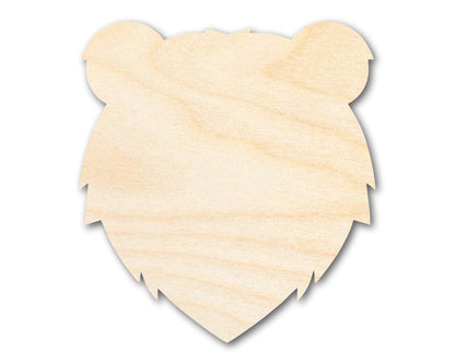 Unfinished Wood Bear Mascot Shape | DIY Craft Cutout | up to 46" DIY