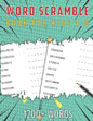 Scramble Word Book for Kids 4-8: Fun Activity Games for Kids Ages 4-8, Boost Your Kid's IQ, Vocabulary and Spelling skills - 1200+ Words Large Print S - Paperback