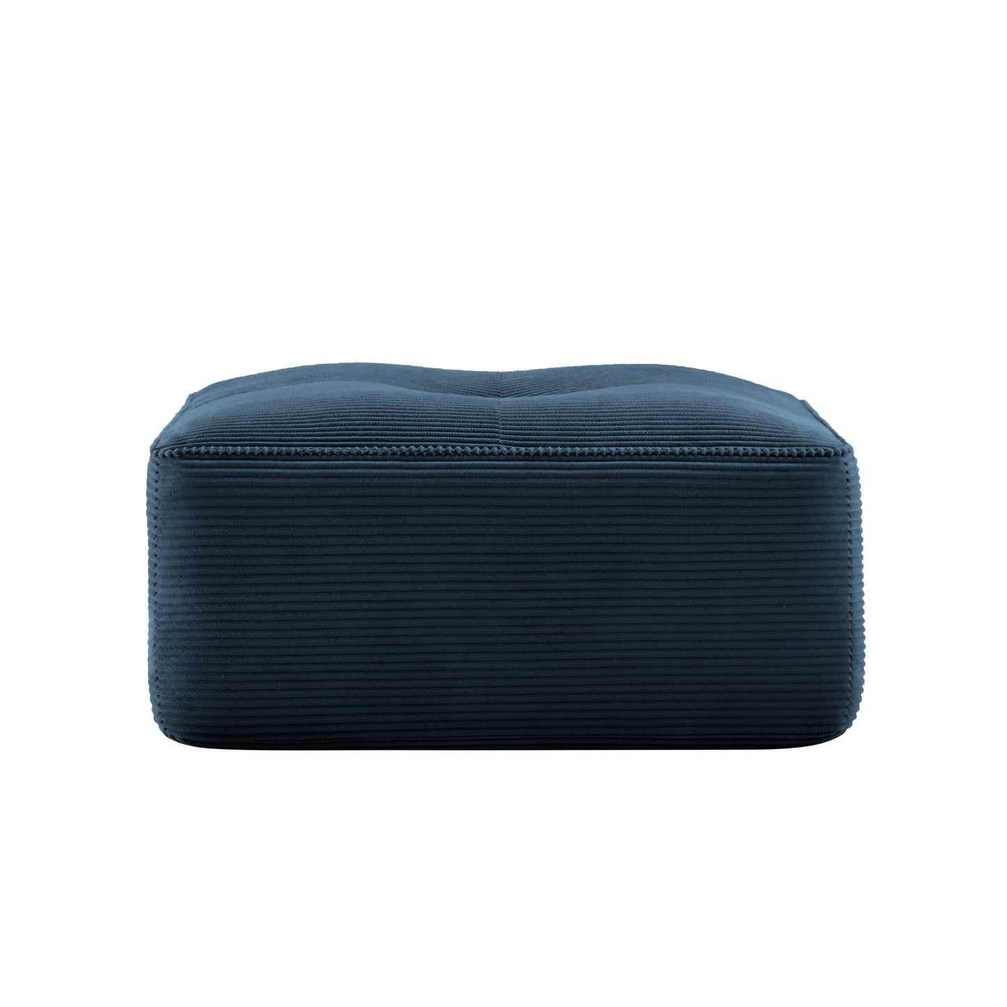 Ottoman Corduroy - Blue