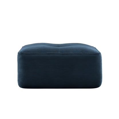 Ottoman Corduroy - Blue