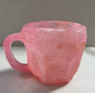 400ml Resin Mineral Crystal Coffee Mugs With Handles Elegant Fake Mineral Crystal Cup For Workplace Home Decor Christmas Gift Kitchen Gadgets