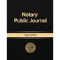 Notary Public Journal Large Entries - Paperback