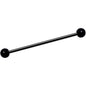 14G Black Plated Titanium Industrial Barbell Earring