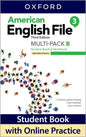 American English File Level 3 Student Book/Workbook Multi-Pack B with Online Practice - Paperback