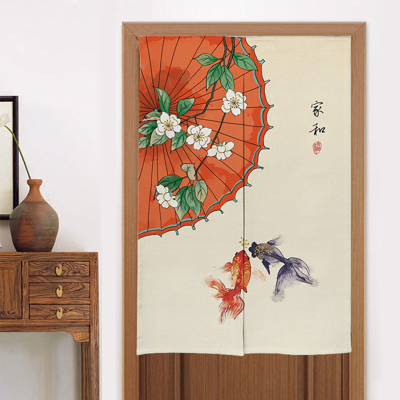 Chinese-Style Cloth Room Divider Panels