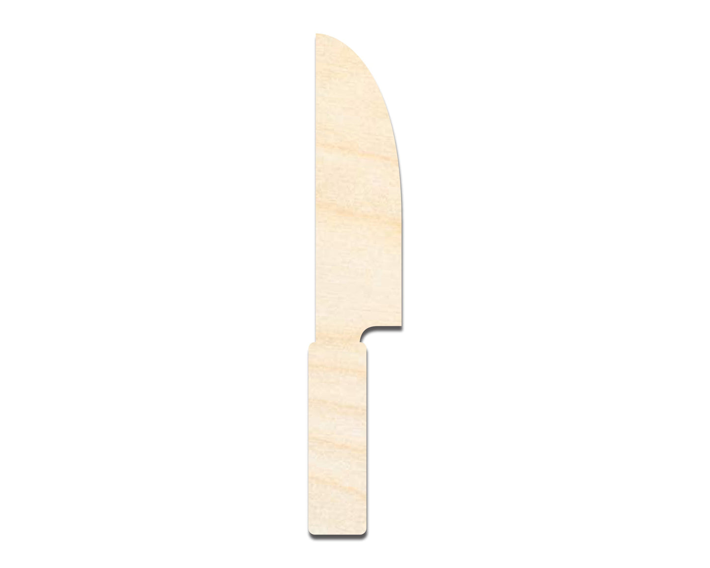 Unfinished Wood Knife Shape | DIY Craft Cutout | up to 46" DIY