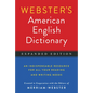 Webster's American English Dictionary, Expanded Edition - Paperback