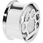 7/8 Stainless Steel Double Flare Brass Knuckle Tunnel