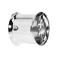 1/2 Stainless Steel Double Flare Lightning Bolt Tunnel