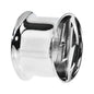 5/8 Stainless Steel Double Flare Lightning Bolt Tunnel