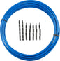 Jagwire 5mm Pro Compressionless Brake Housing Slick-Lube Liner 10M Roll SID Blue