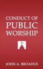 Conduct of Public Worship - Paperback