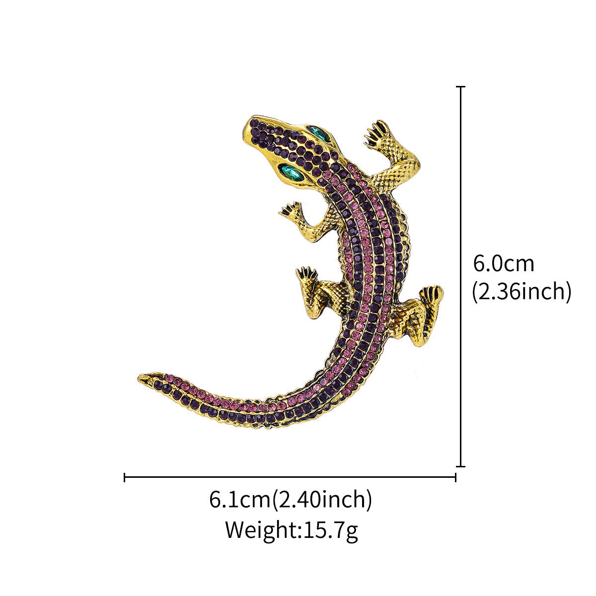 Enamel-dripped Lobster Brooch Accessory For Women