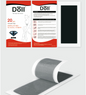 Non-woven depilatory wax paper
