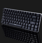 Black AK33rgb mechanical keyboard game keyboard desktop notebook full key no rush to eat chicken artifact keyboard
