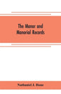 The manor and manorial records - Paperback