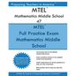 MTEL Mathematics Middle School 47: MTEL 47 Math Exam - Free Online Tutor - Paperback