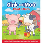 Oink and Moo Paint a Barn - Board Book