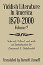 Yiddish Literature In America 1870-2000: Volume 2 - Paperback