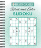 Brain Games - Relax and Solve: Sudoku (Teal) - Spiral