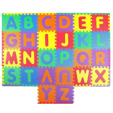 26-Piece: Kids Alphabet Play Mat For Infants Baby Toddlers