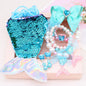 Children's Fishtail Necklace Bracelet Jewelry Suit