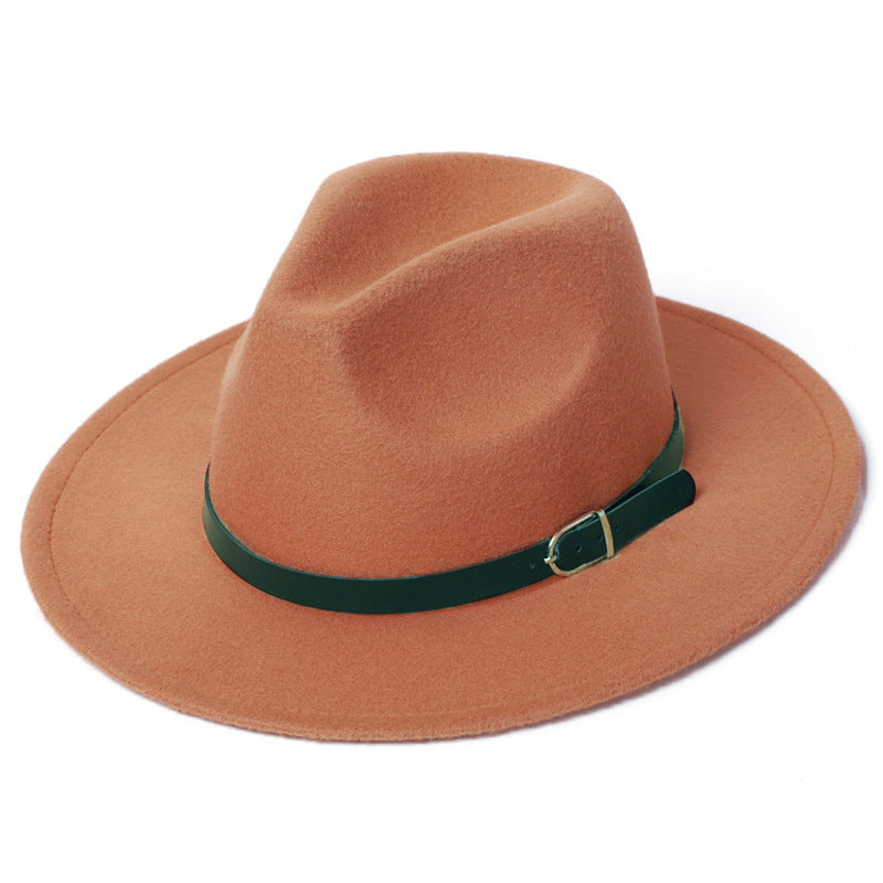 European And American Retro Jazz Hat In The British Style