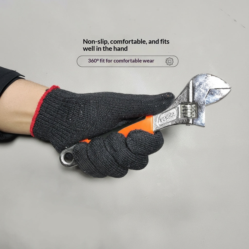 Thickened Non-slip Oil-resistant And Abrasion Proof Work Gloves