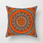 Ethnic style mandala pattern religious ceremony belief polyester pillowcase