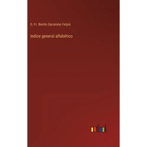 Indice general alfabético - Hardcover