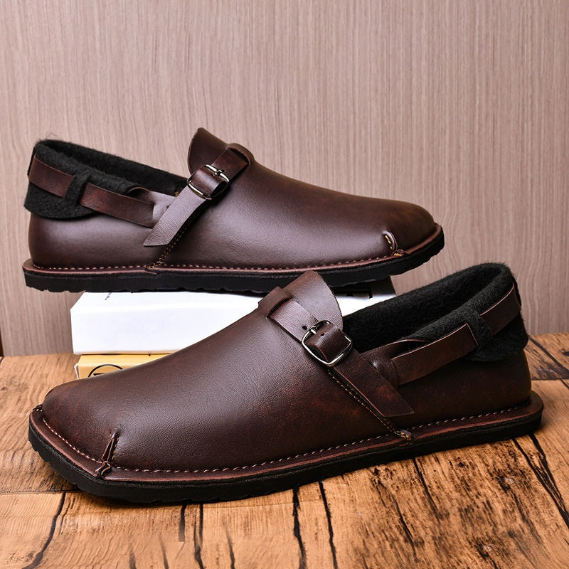 Mens Trendy Shoes With Soft Soles And Soft Uppers