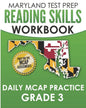 MARYLAND TEST PREP Reading Skills Workbook Daily MCAP Practice Grade 3: Preparation for the MCAP English Language Arts Assessments - Paperback