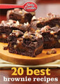 Betty Crocker 20 Best Brownie Recipes - Paperback