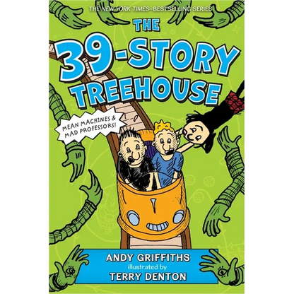 The 39-Story Treehouse: Mean Machines & Mad Professors! - Paperback