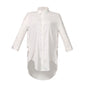 Lady Sexy Loose Plus Size Solid Color Shirt