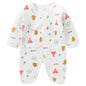 Newborn One-Piece Garment Spring Cotton-Padded Clothes Class A Clothing Bag Fart Suit