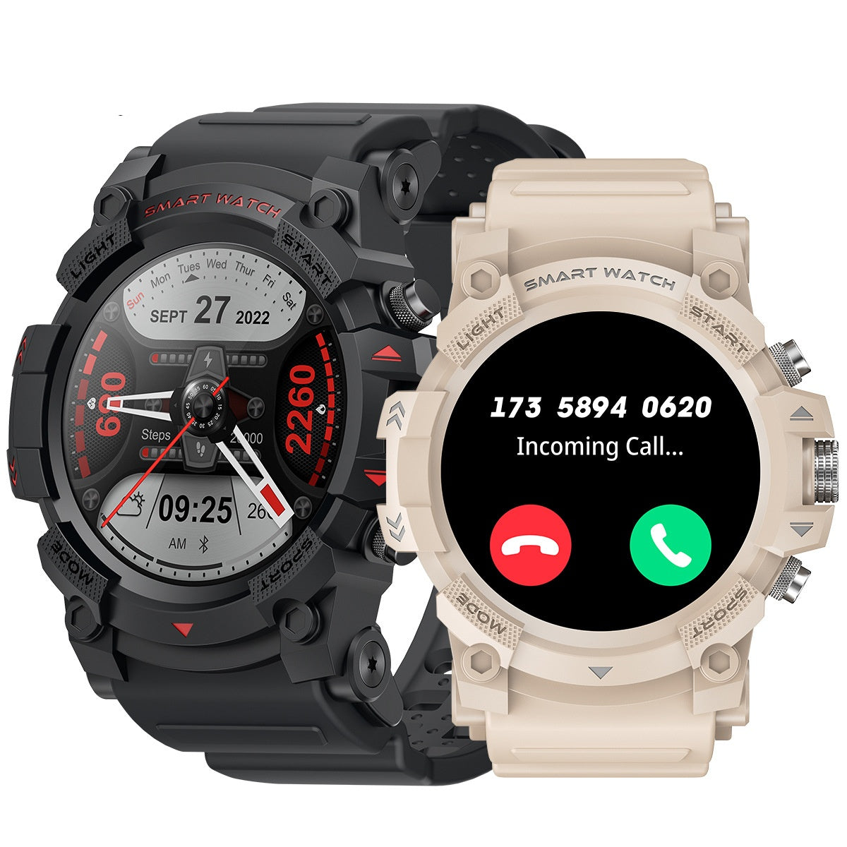 Multifunctional Smart Watch With Call Capability And Health Monitoring