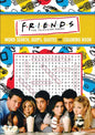 Friends Word Search, Quips, Quotes, and Coloring Book - Paperback