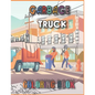 Garbage truck coloring book: 55 Pages to Color for Kids Who Love Trash Trucks! (Toddler Book) - Paperback