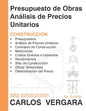Presupuesto de Obras Análisis de Precios Unitarios: Construcción - Paperback