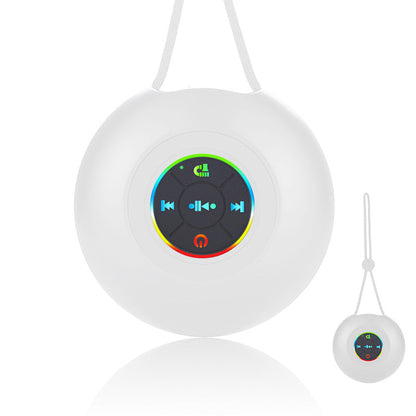 Outdoor Portable Mini Waterproof Colorful Glowing Bluetooth Speaker