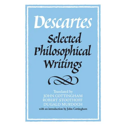 Descartes: Selected Phil Writings - Paperback