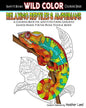 Relaxing Reptiles & Amphibians: Adult Coloring Book - Paperback